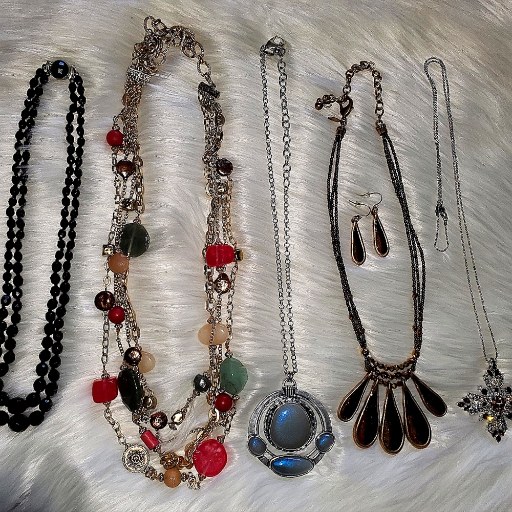 Chico's Necklaces, earrings etc. Bundle VGC
